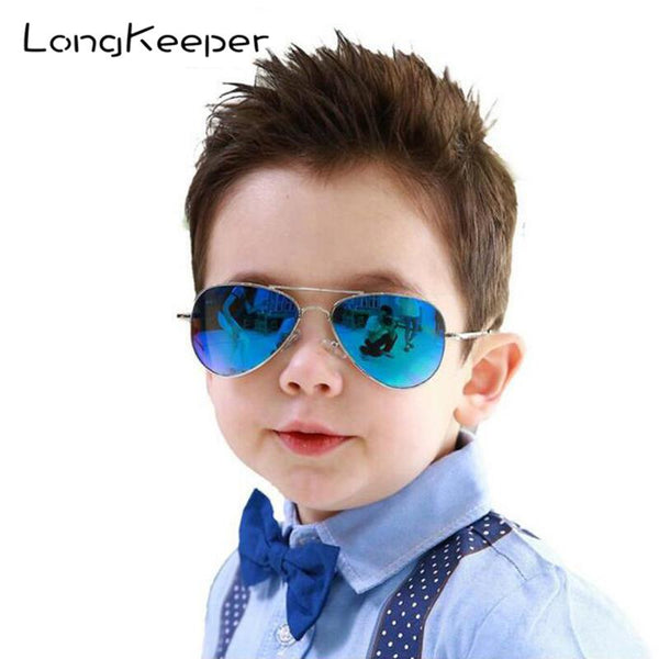 Fashion Kids Sunglasses Piolt Style