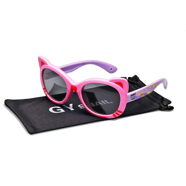 GY Cat Eye Kids Sunglasses Polarized Girls