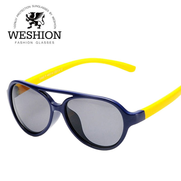 Polarized Sunglasses TR90 Flexible Safety Frame