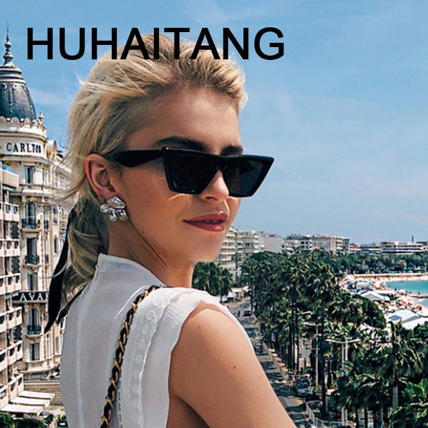 Luxury Brand Square Sunglasses Women