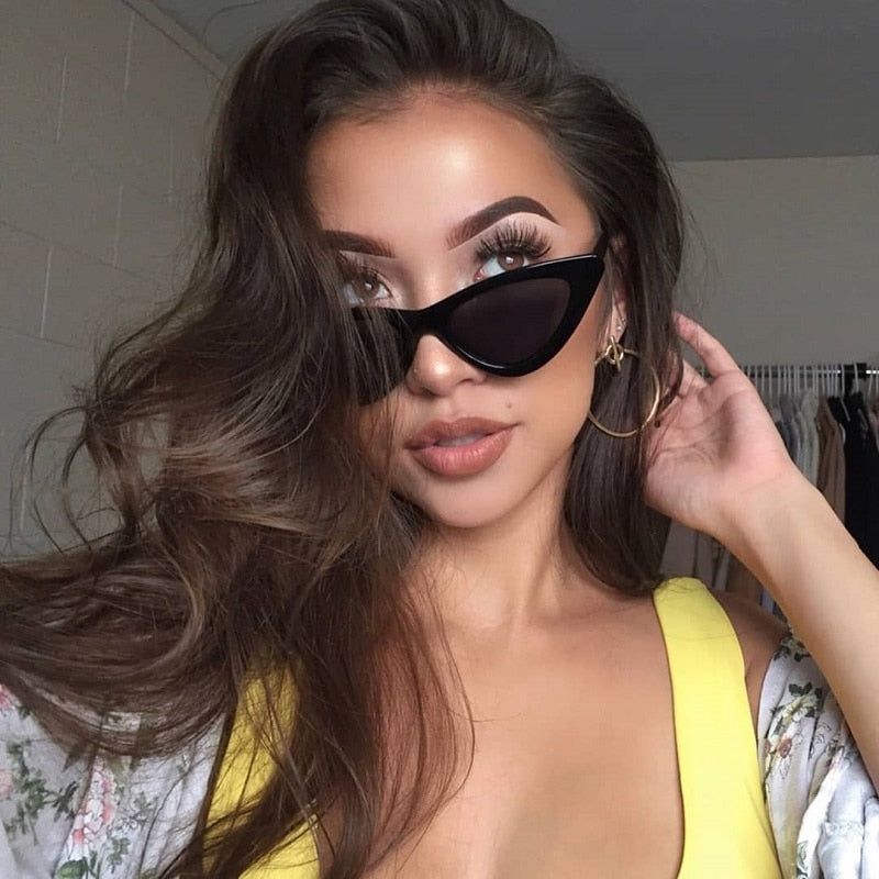 New Retro Fashion Sunglasses Women Brand